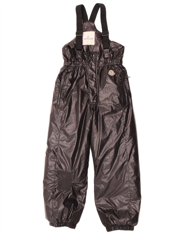 Moncler Băieți Salopete Pantaloni De Schi 9-10 Ani Negru Poliamidă Iarnă