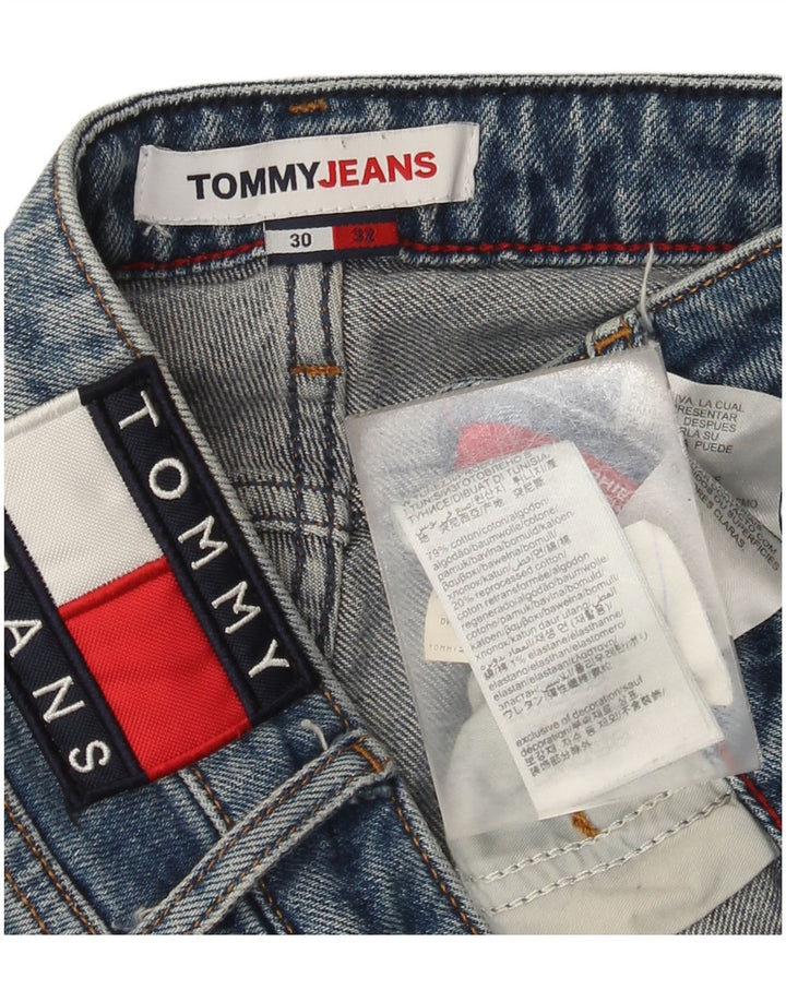 Blugi evazați pentru femei Tommy Hilfiger W30 L32 bumbac albastru
