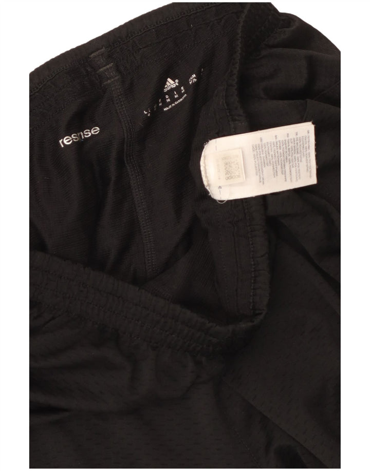 Pantaloni scurți sport pentru bărbați Adidas, poliester mediu negru