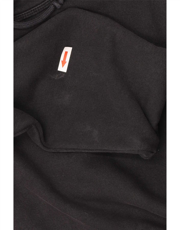 Pulover Nike pentru bărbați, bumbac mediu negru