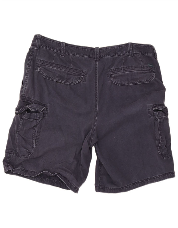 Pantaloni scurți cargo pentru bărbați Izod W38 XL, bumbac bleumarin