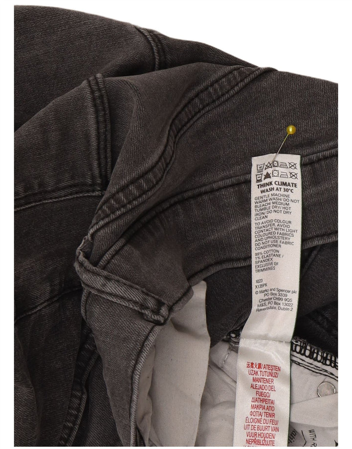 Blugi slim pentru bărbați Marks & Spencer W34 L33 bumbac gri
