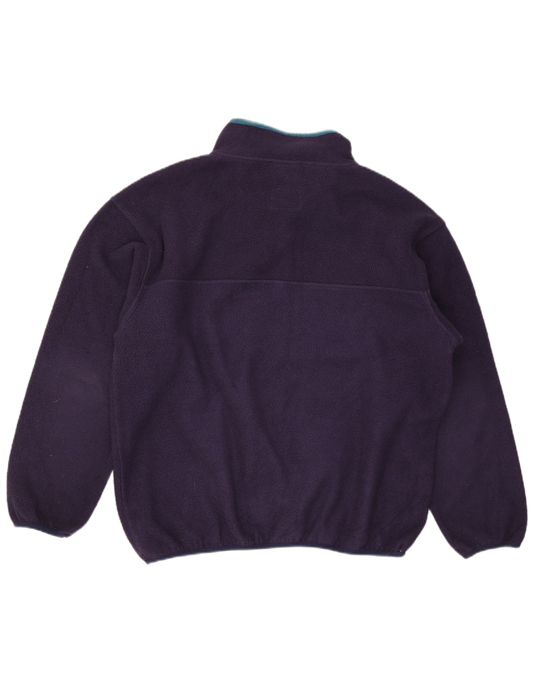 Pulover pentru bărbați Murphy & Nye, cu gât cu nasturi, fleece, 2XL, bleumarin