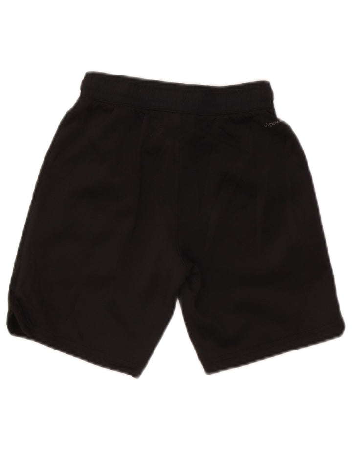 Pantaloni scurți sport Russell Athletic pentru băieți 6-7 ani mici, negru