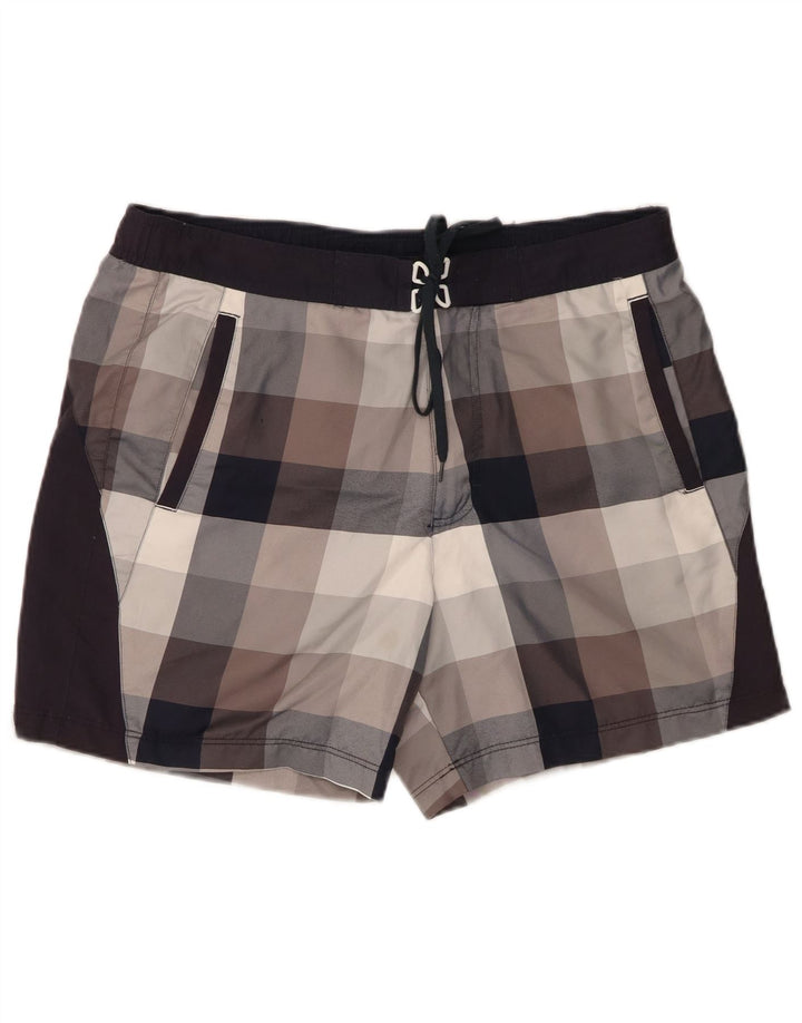 Pantaloni scurți de înot Champion pentru bărbați, mari, gri din poliester