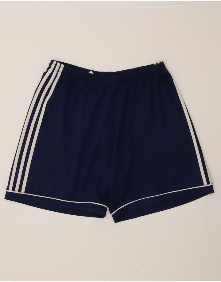Pantaloni scurți sport pentru bărbați Adidas Climalite, mari, albastru, poliester