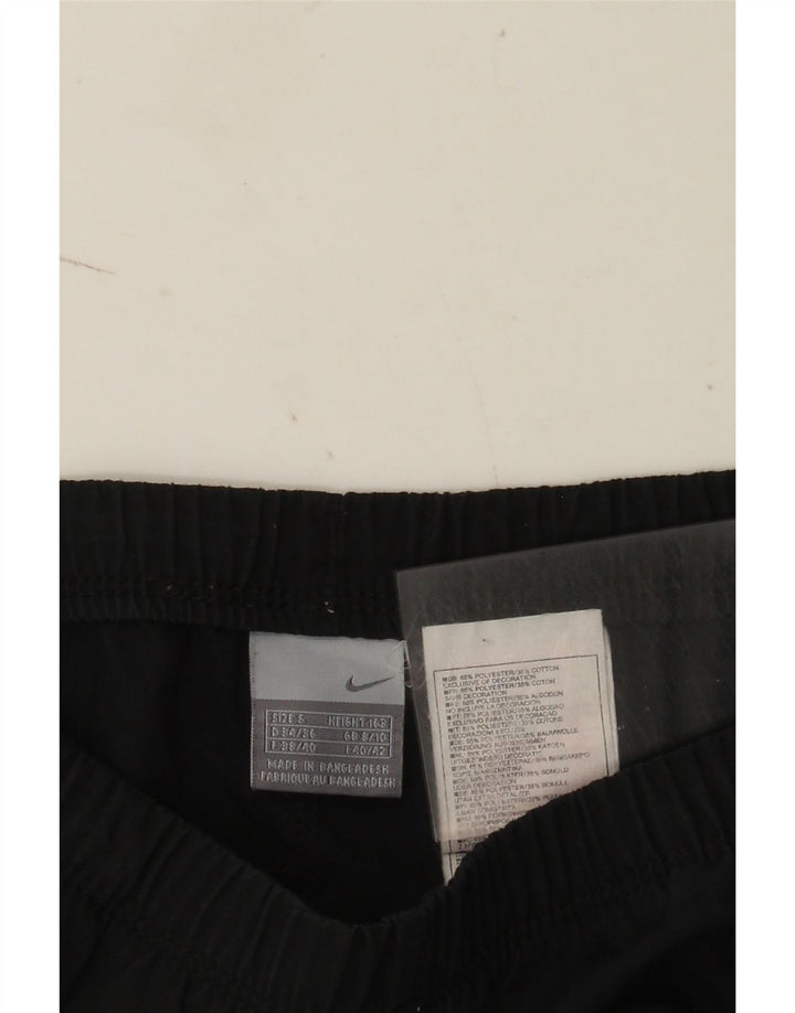 Pantaloni de trening Nike pentru femei UK 8/10 Poliester negru mic