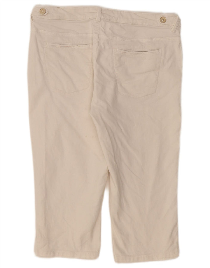 Trussardi Pantaloni Chino Femei W26 Small White