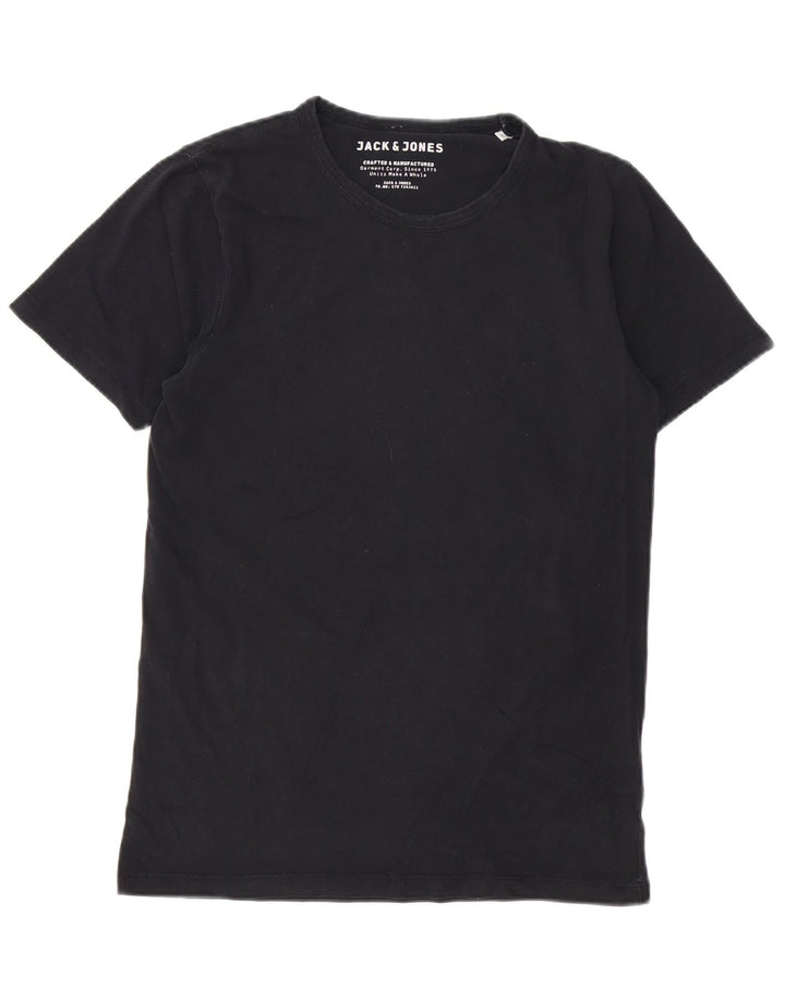 Jack & Jones Tricou Bărbați Top Mediu Negru