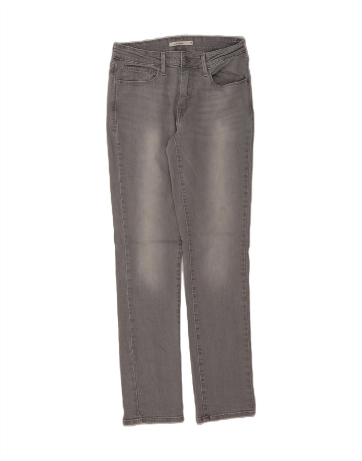 LEVI'S Womens Mid Rise Skinny Jeans W29 L30 Grey Vintage Levi's and Second-Hand Levi's from Messina Hembry 