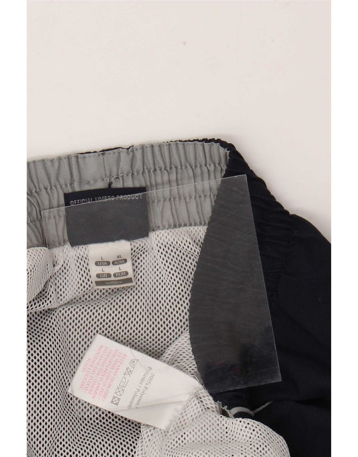 Pantaloni scurți sport grafic Umbro pentru bărbați, mari, bleumarin, poliester