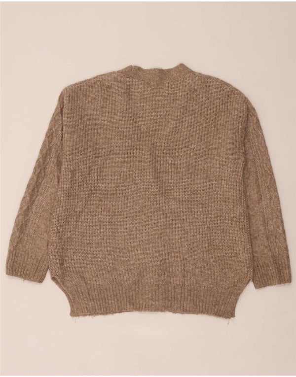 Pulover cardigan pentru femei Marks & Spencer UK 14 Medium Bej Pete