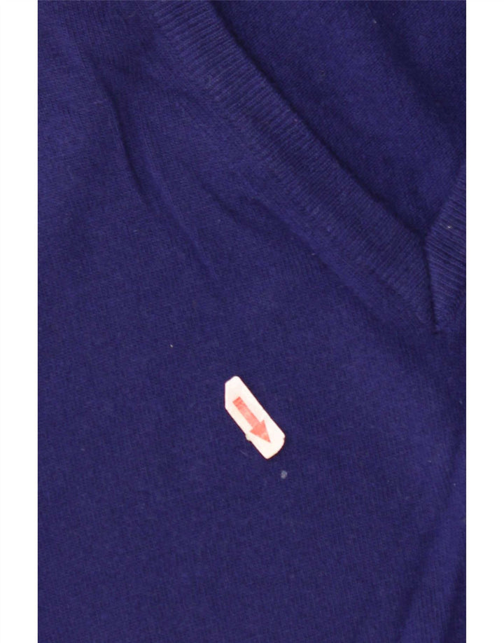 Marina Yachting Vestă pentru bărbați Tank Top Mare Lână virgină albastră