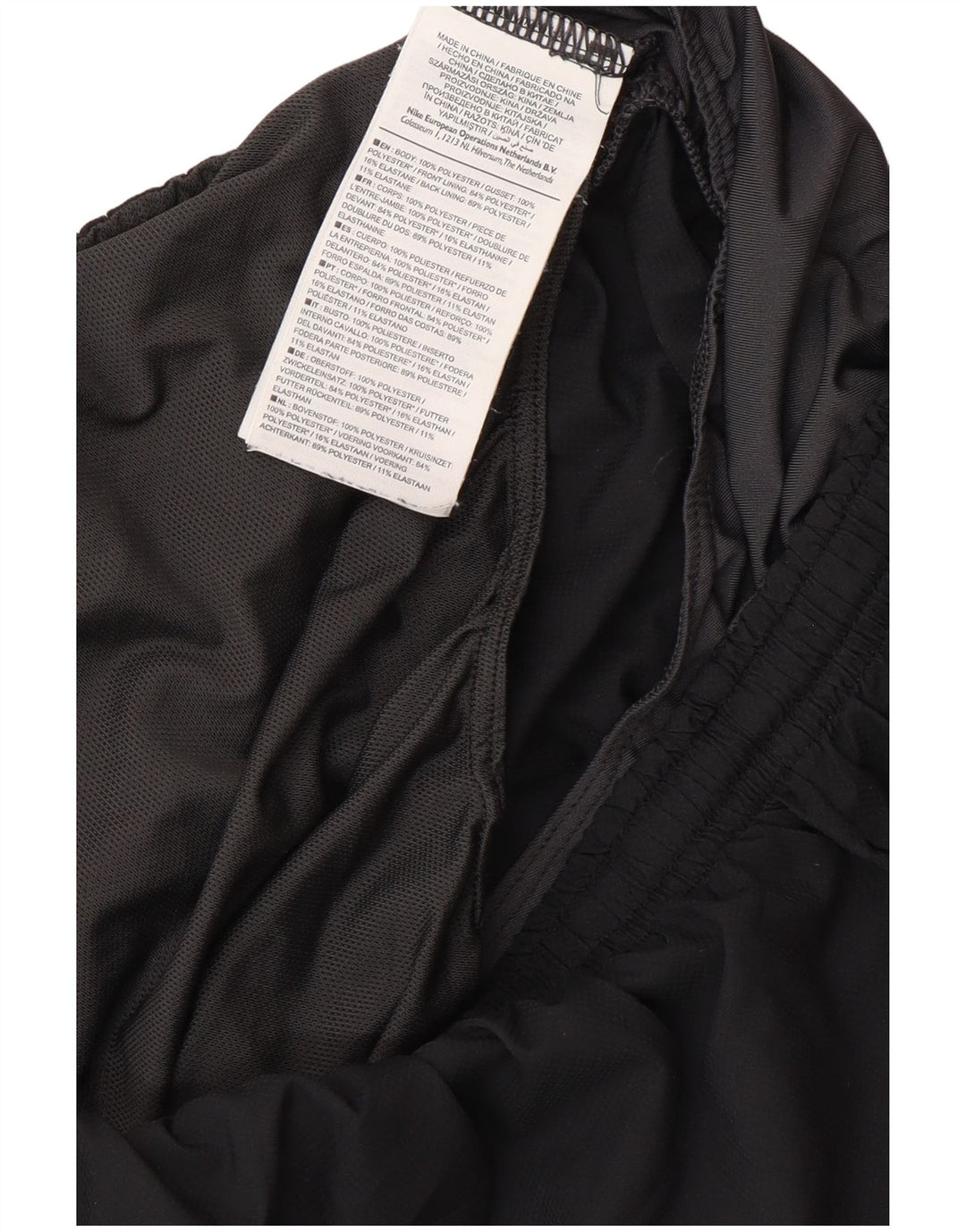 Pantaloni scurți sport pentru bărbați Nike XL poliester negru