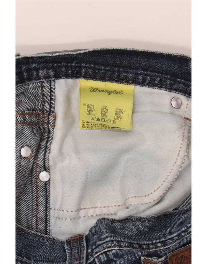 Blugi drepte pentru bărbați Wrangler Texas W32 L32 albastru