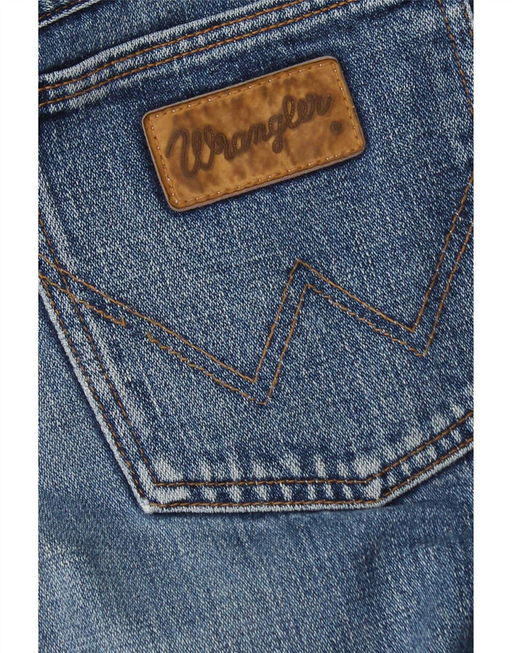 Blugi pentru bărbați Bootcut Wrangler W32 L31 Albastru