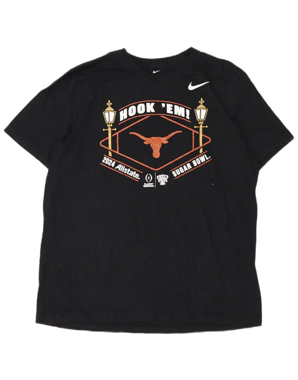 Tricou grafic pentru bărbați Nike Top XL bumbac negru