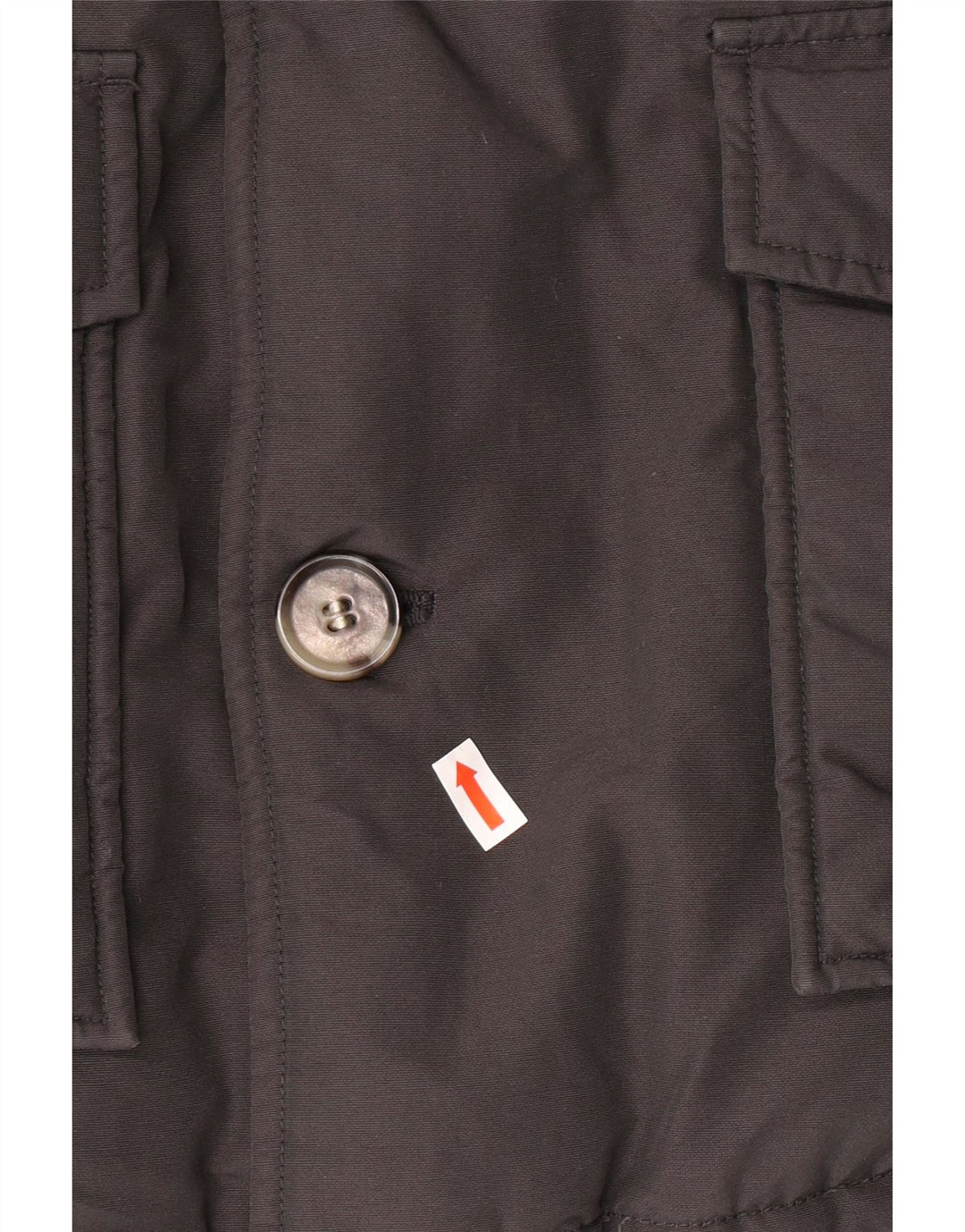 WOOLRICH Palton captusit cu gluga pentru baieti 9-10 ani bumbac negru