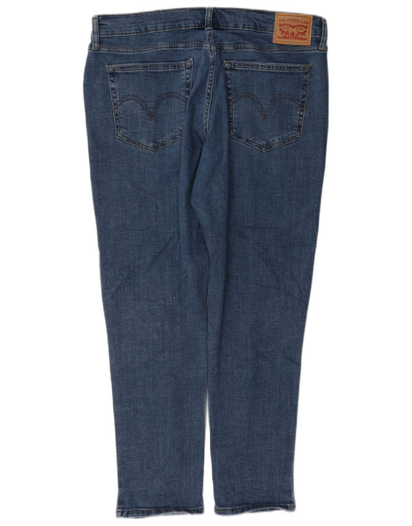 Blugi Levi's Boyfriend Slim W31 L27 Bumbac Albastru