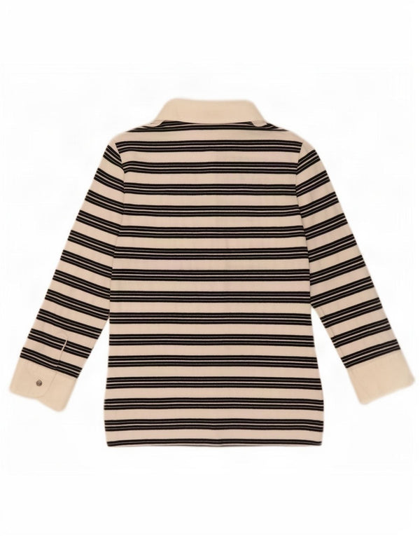 Bluză cămașă cu mâneci 3/4 pentru femei Emmanuel Schvili IT 42 Medium White Dunge