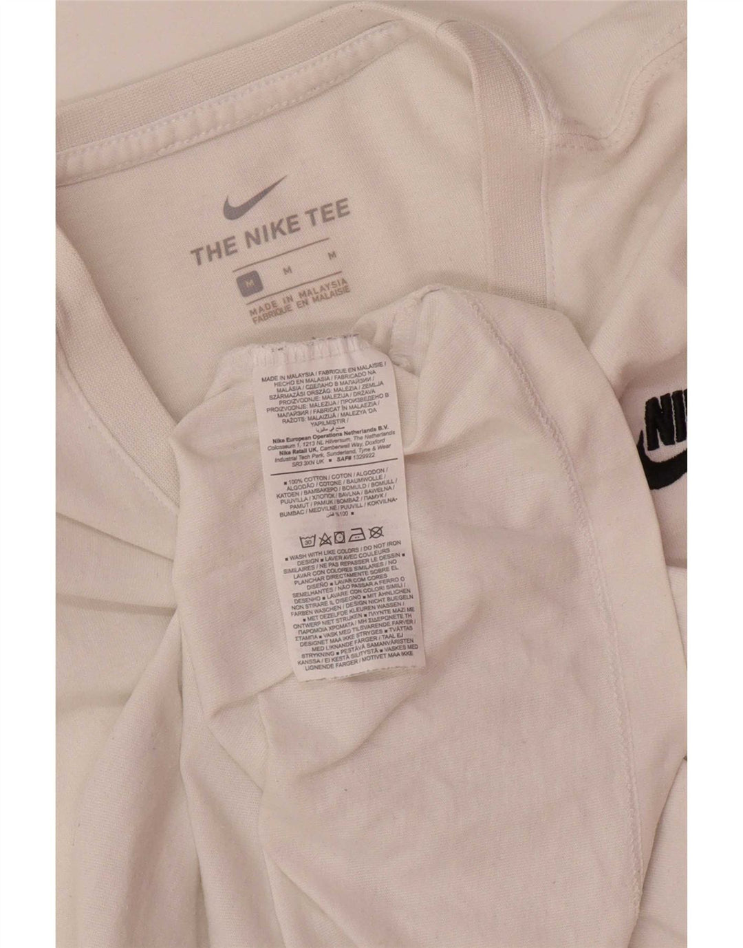 Tricou pentru bărbați Nike Top Medium White Bumbac