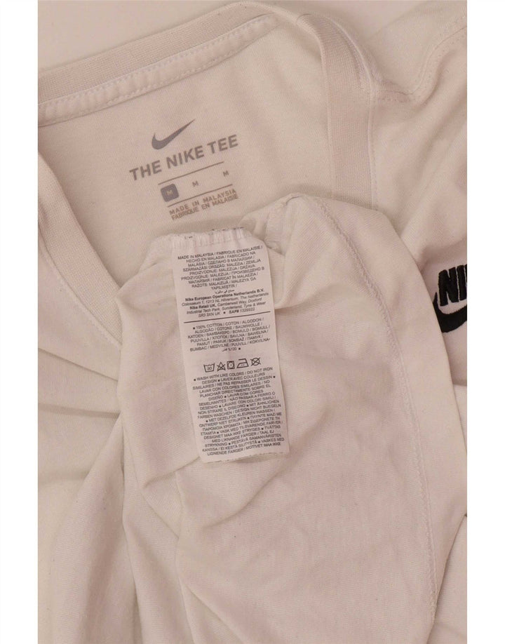 Tricou pentru bărbați Nike Top Medium White Bumbac