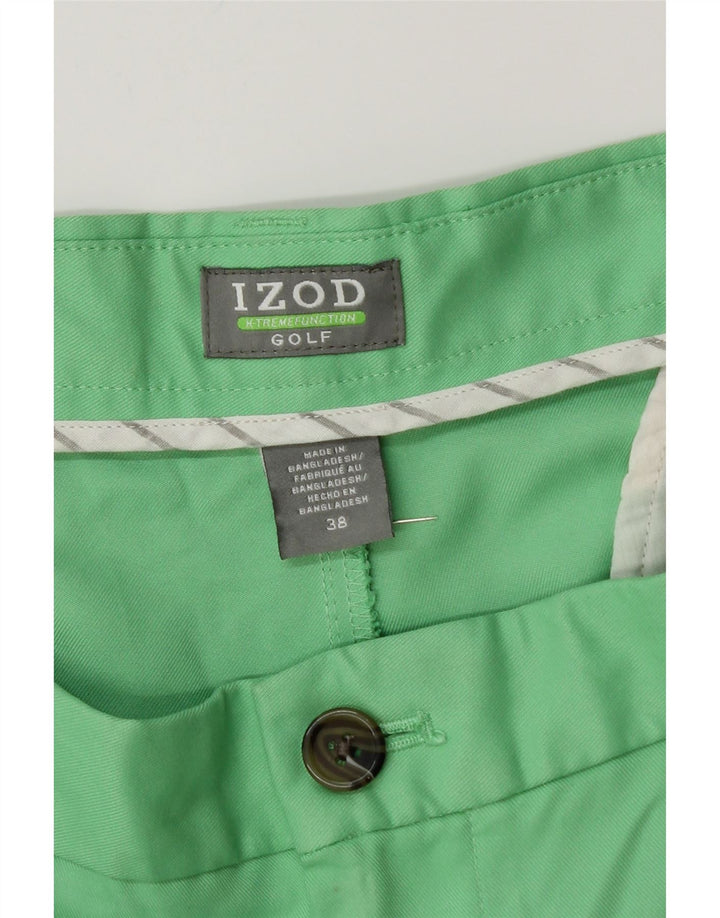 Pantaloni scurți chino pentru bărbați IZOD W38 XL verde