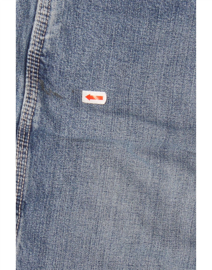 Pantaloni scurți Lee Carpenter Cargo Denim W32 Bumbac albastru mediu