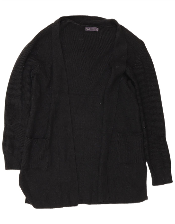 Pulover cardigan cu paragate pentru femei Marks & Spencer UK 10 Small Black