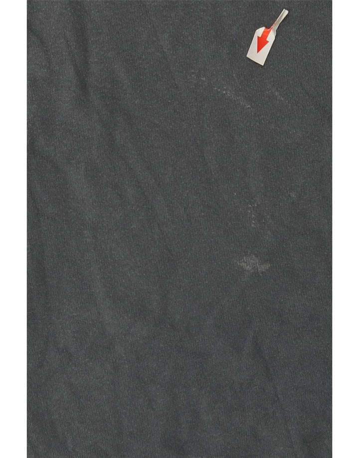 Tricou grafic pentru bărbați Weird Fish Top din bumbac gri mediu