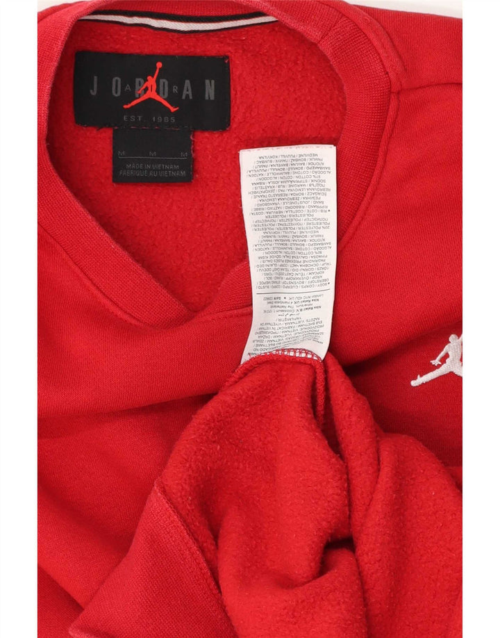 Hanorac pentru bărbați Jordan Jumper Bumbac Roșu Mediu