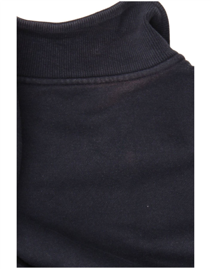 Jachetă de top pentru trening grafic pentru bărbați Adidas XL, bumbac, albastru bleumarin