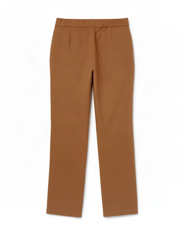 Marks & Spencer Pantaloni de costum subțiri pentru femei UK 10 Mici L32 L28 Bej