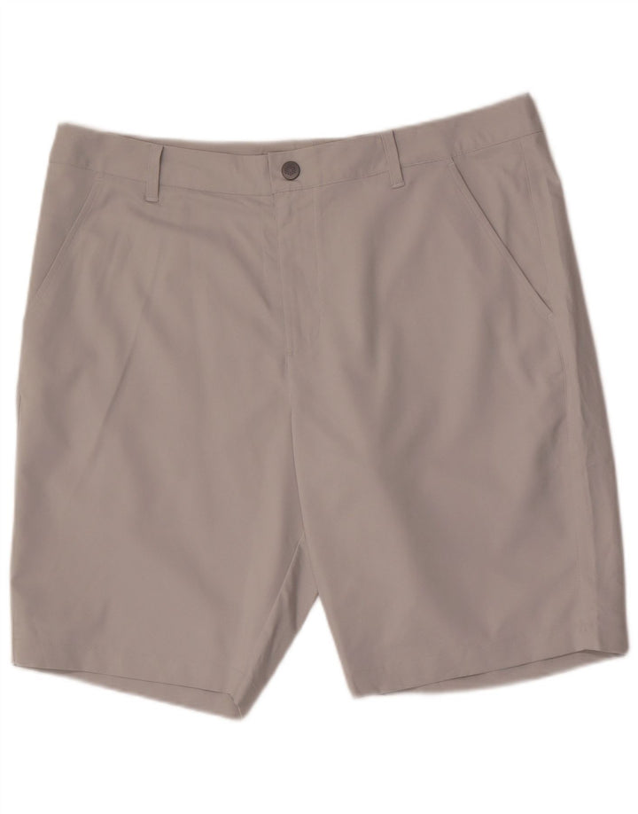 Pantaloni scurti chino PUMA pentru bărbați W36, poliester, gri mare
