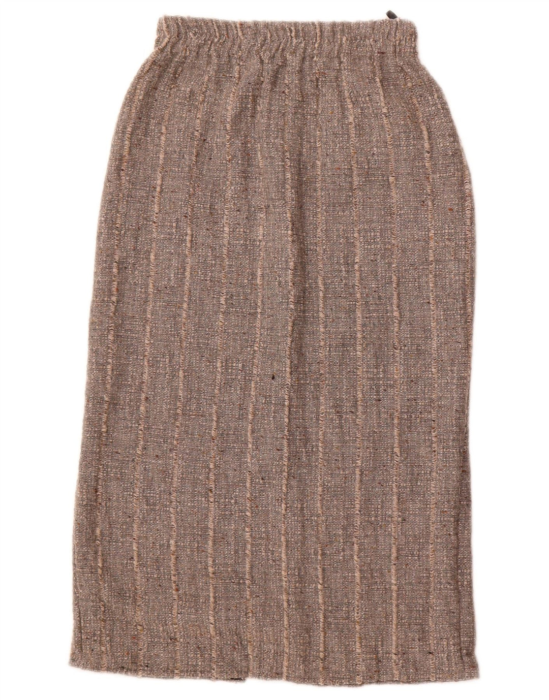 Fusta Midi Vintage pentru Damă W26 Poliacrilic cu dungi Gri mic