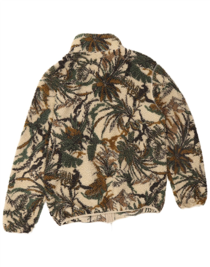 Jachetă fleece pentru bărbați Vans UK 38 Medium Green Floral Poliester