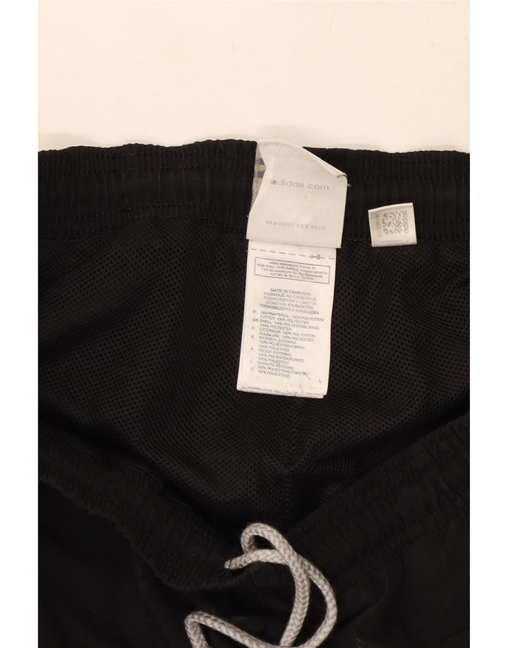 Pantaloni de trening pentru bărbați Adidas Pantaloni de jogging Mici Poliester negru