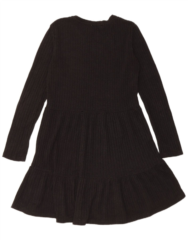Rochie Pulover pentru Damă Zara UK 10 Mic Negru