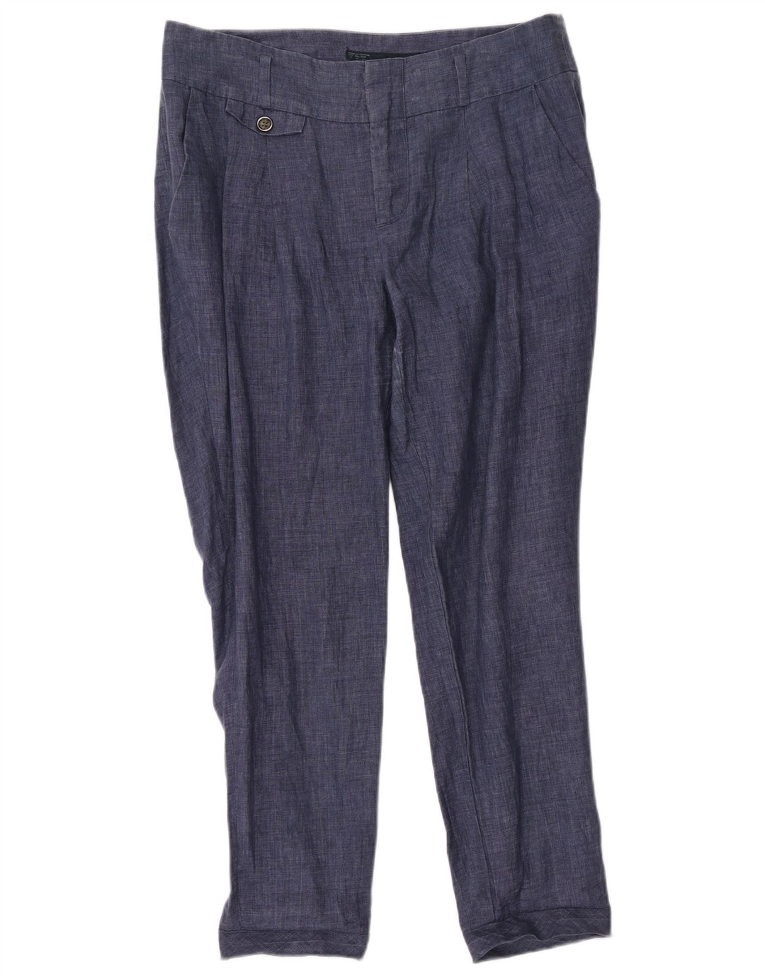 Pantaloni chino pentru femei Zara Medium L28 L28 Bleumarin