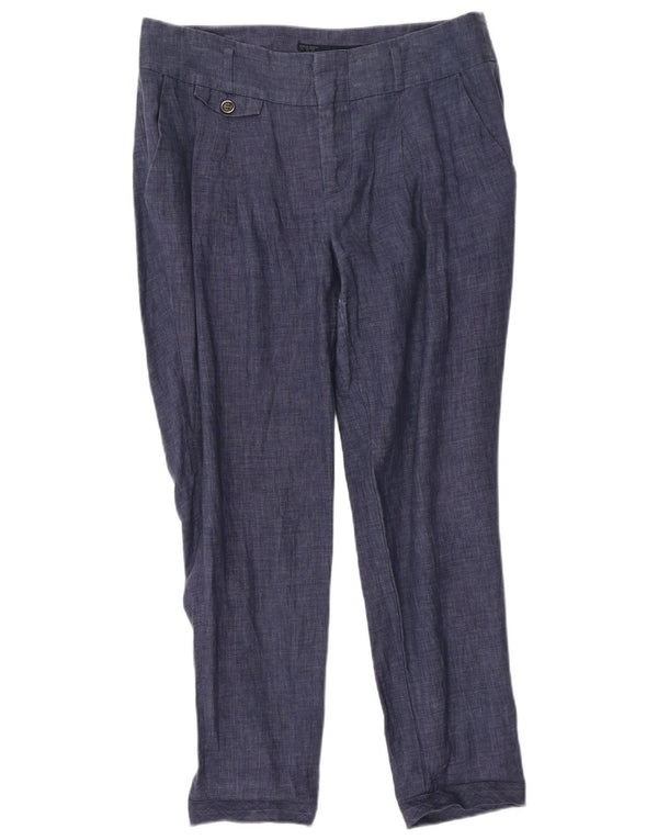 Pantaloni chino pentru femei Zara Medium L28 L28 Bleumarin