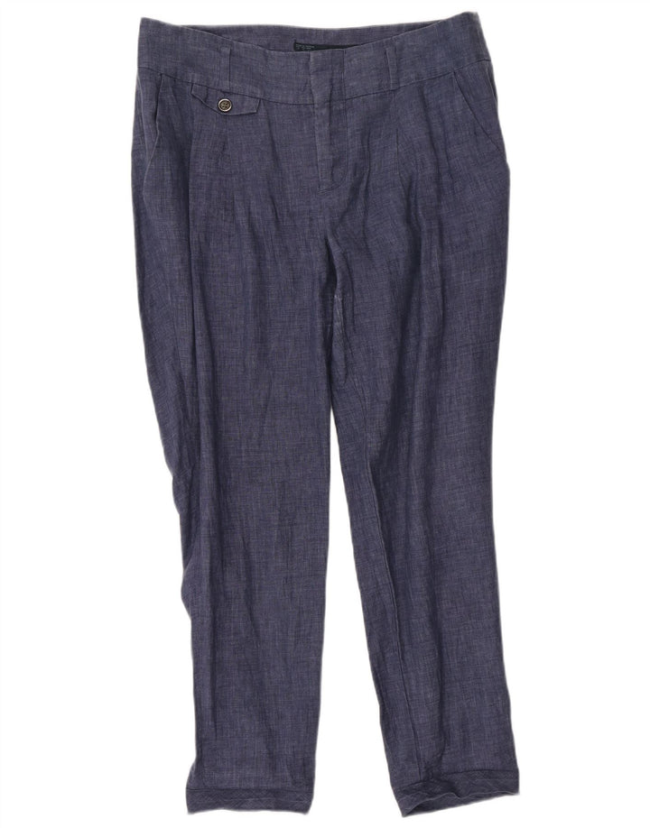 Pantaloni chino pentru femei Zara Medium L28 L28 Bleumarin