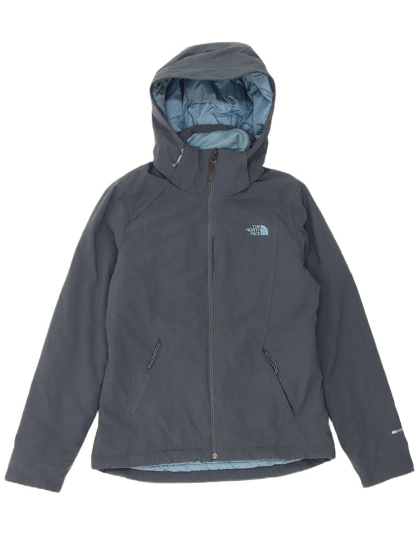 Jachetă Windbreaker pentru femei cu glugă The North Face UK 10 Small Bleumarin