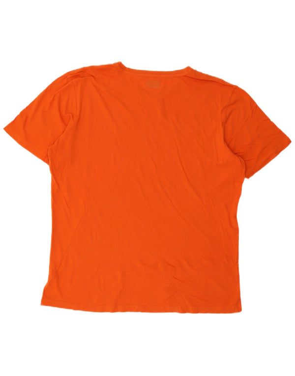 Tricou grafic pentru bărbați Kappa Top 2XL Portocaliu