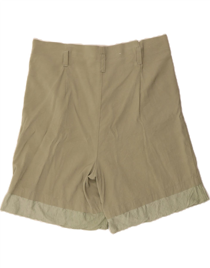 C&A Womens Casual Shorts W38 XL Khaki Viscose Vintage C&A and Second-Hand C&A from Messina Hembry 