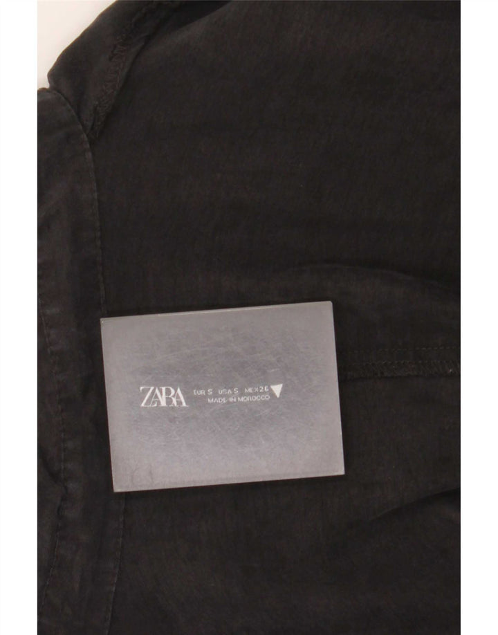 Costum supradimensionat pentru femei Zara UK 10 Small Black