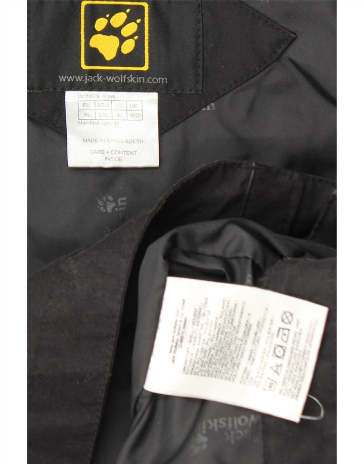 Jack Wolfskin Jack Wolfskin Windbreaker Jacket pentru femei UK 18/20 XL poliester negru
