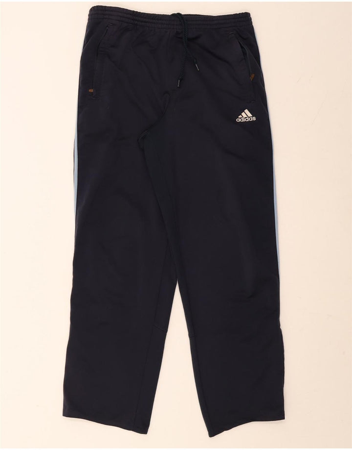 Pantaloni de trening ADIDAS pentru bărbați, mari, albastru, poliester