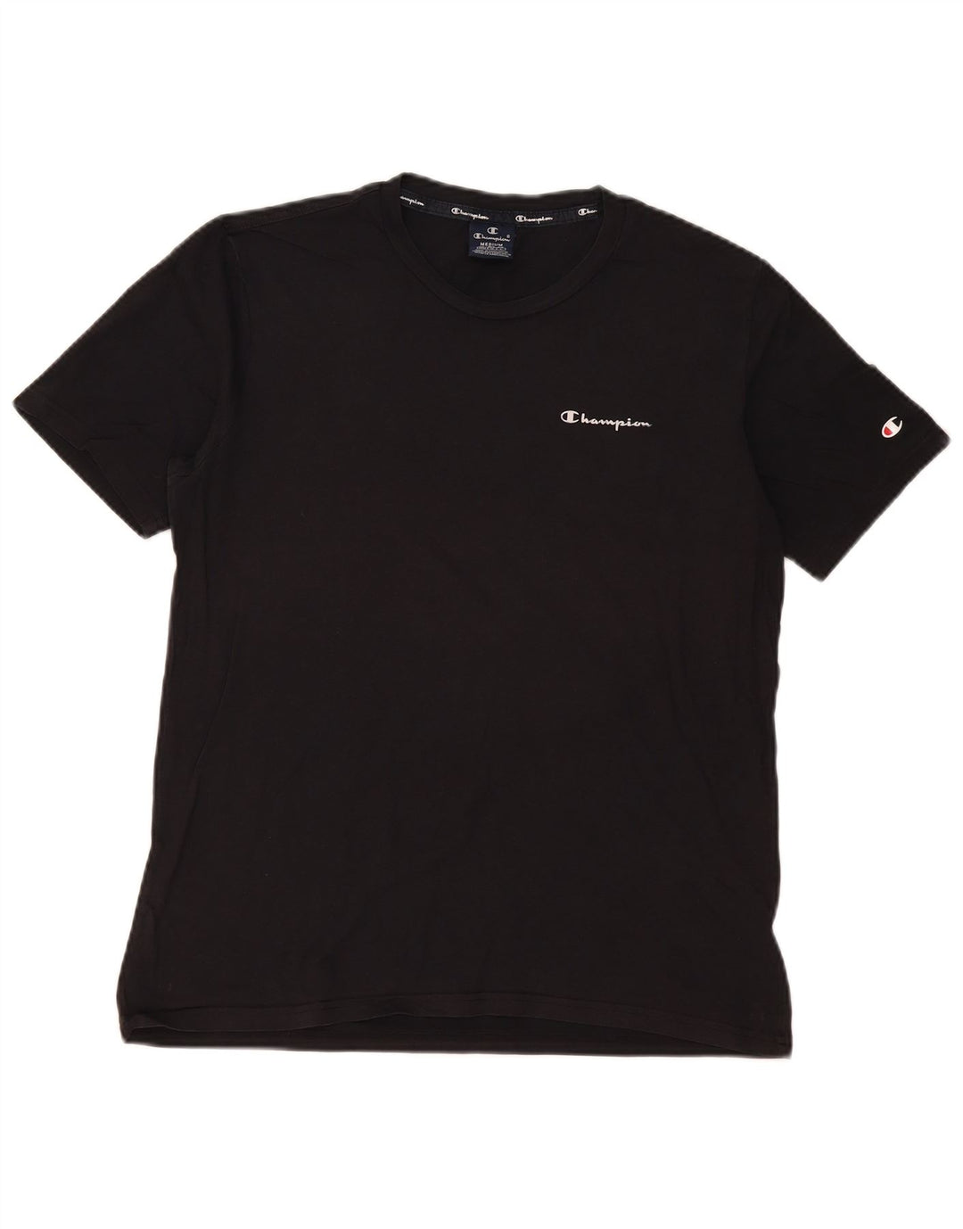 Tricou pentru bărbați Champion Top Mediu Negru
