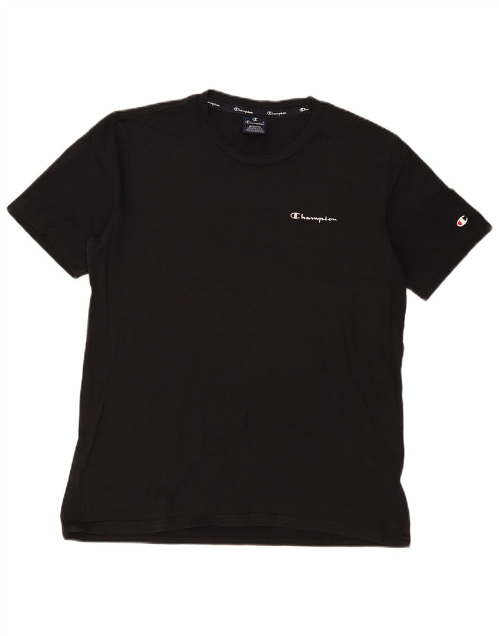 Tricou pentru bărbați Champion Top Mediu Negru