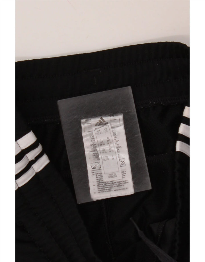 Pantaloni de trening ADIDAS pentru femei UK 0/2 2XS Poliester negru